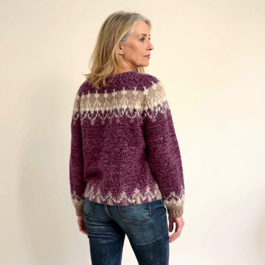 Samantha | Vintage IJslandse Trui