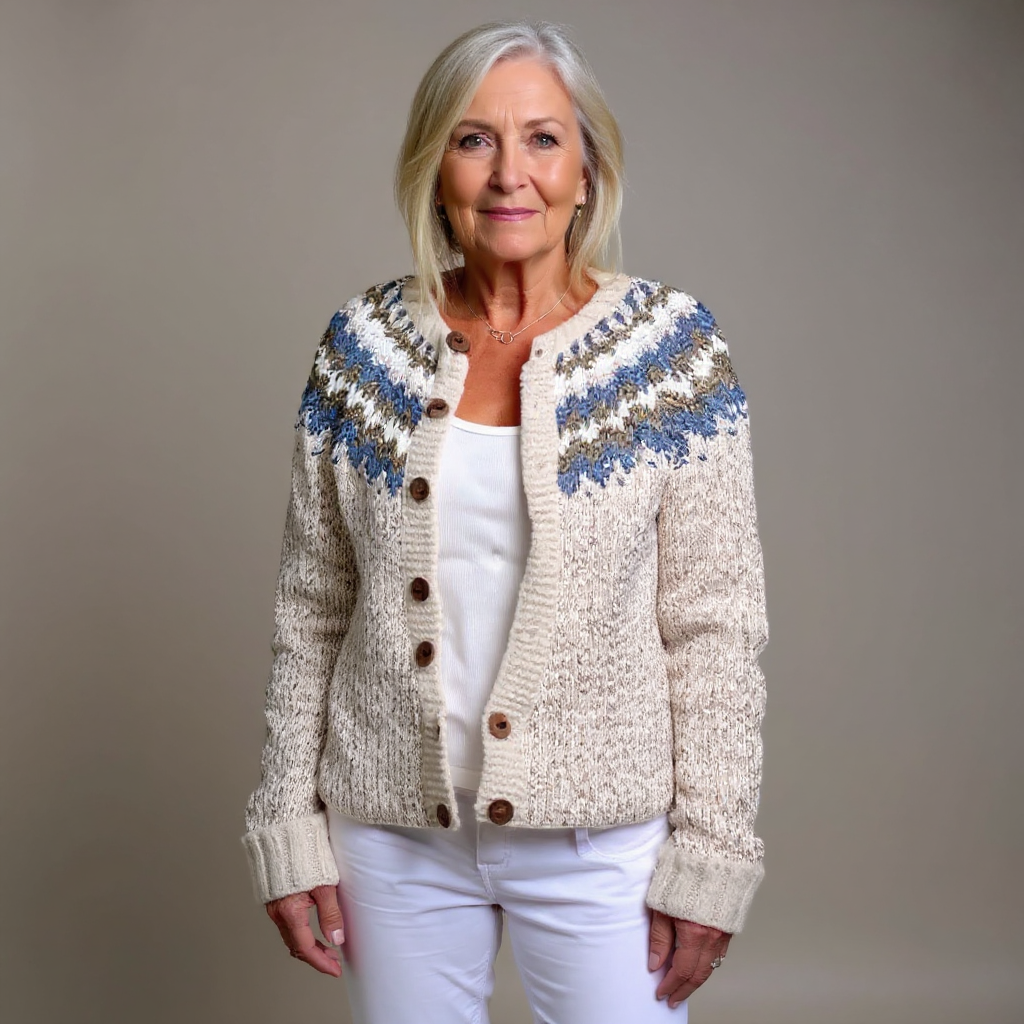 Peyton | Vintage IJslandse Cardigan