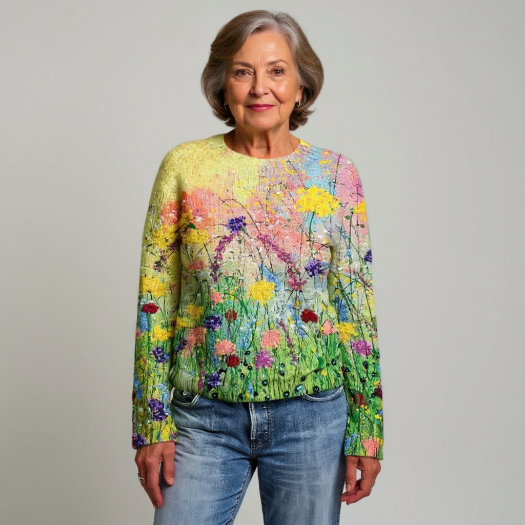 Grace | Vintage IJslandse Trui