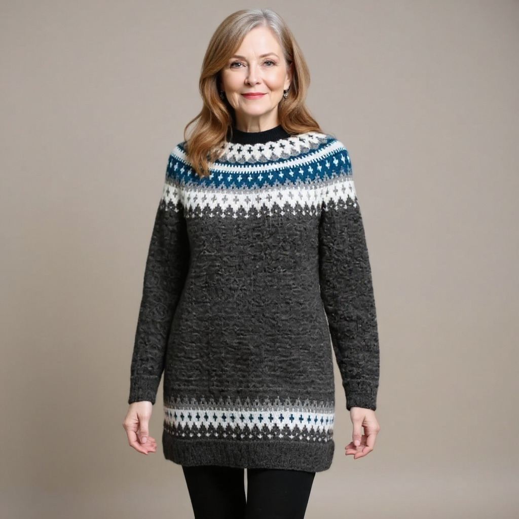 Althea | Vintage IJslandse Trui
