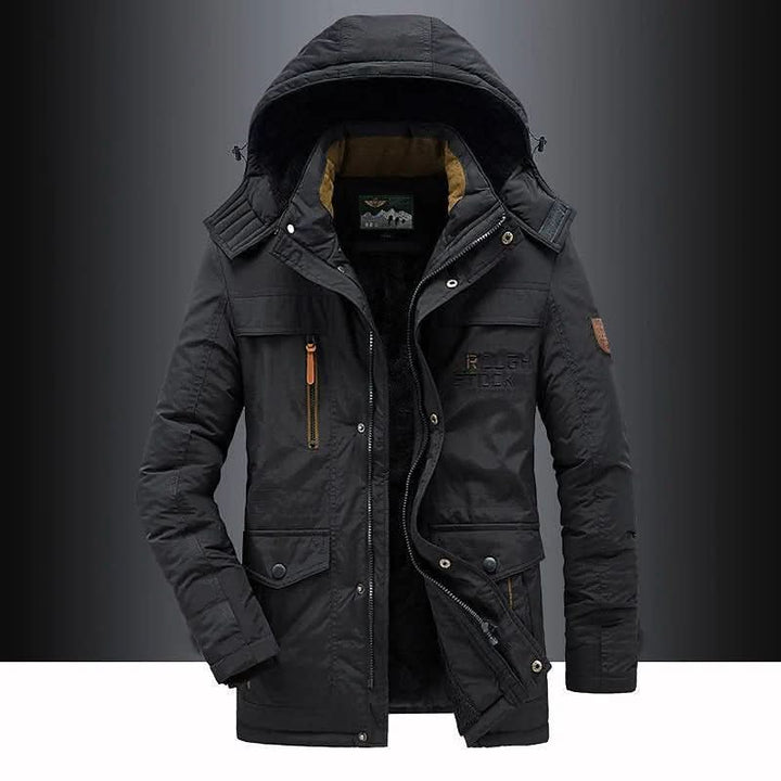 FROSTGUARD – Gewatteerde Parka voor Warmte & Bescherming op Koude Dagen