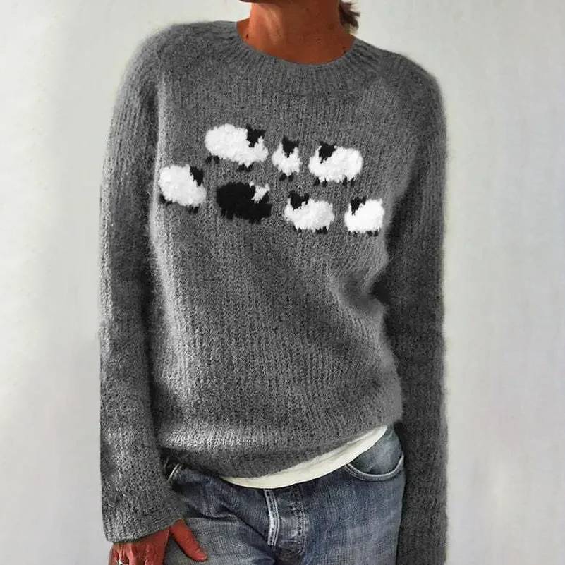 Lina - Comfortabele schapenpullover