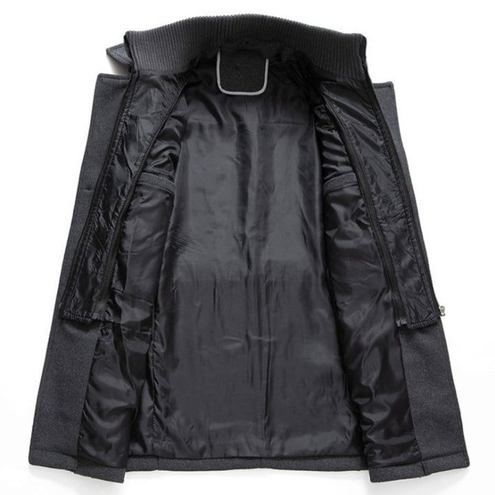 Heren Lange Winterjas Peaky Blinders Stijl