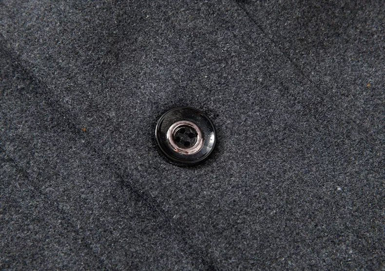 Heren Lange Winterjas Peaky Blinders Stijl