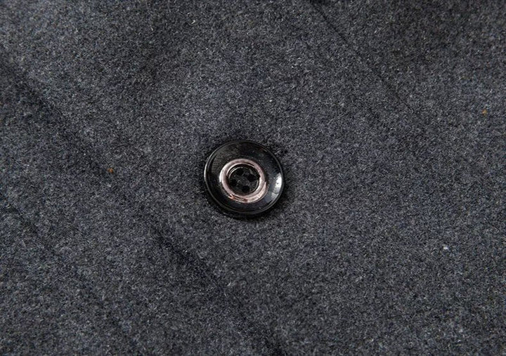 Heren Lange Winterjas Peaky Blinders Stijl
