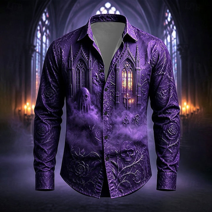 Victor | Gotische Halloween Statement Shirt