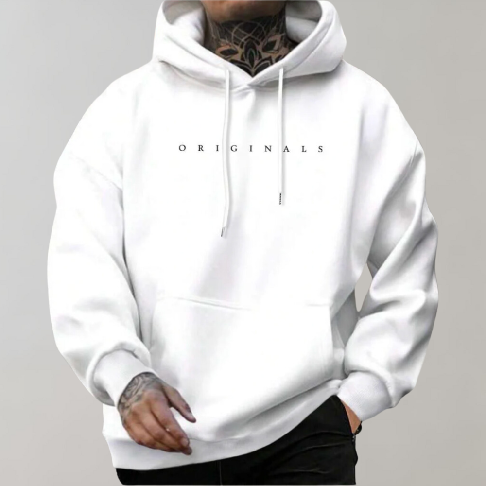 Isak Relaxed Fit Hoodie voor Dagelijks Comfort