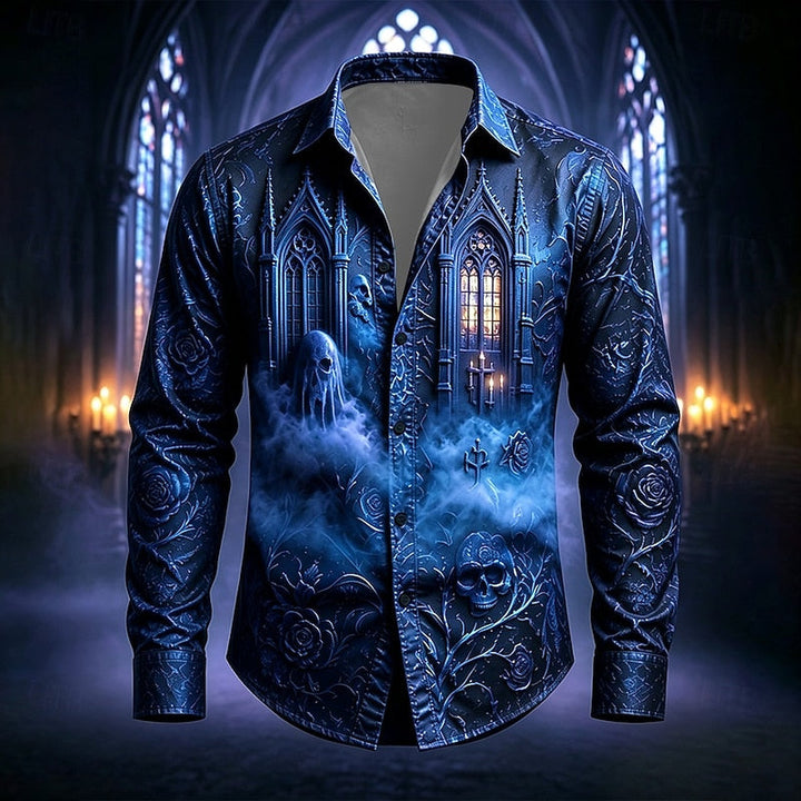 Victor | Gotische Halloween Statement Shirt