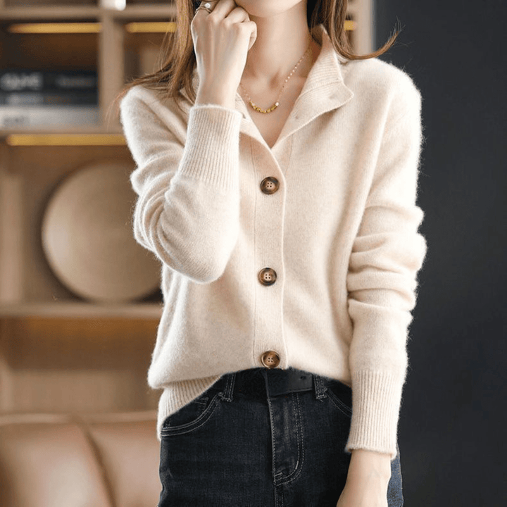 Anny - Luxe Kasjmier Gebreide Cardigan