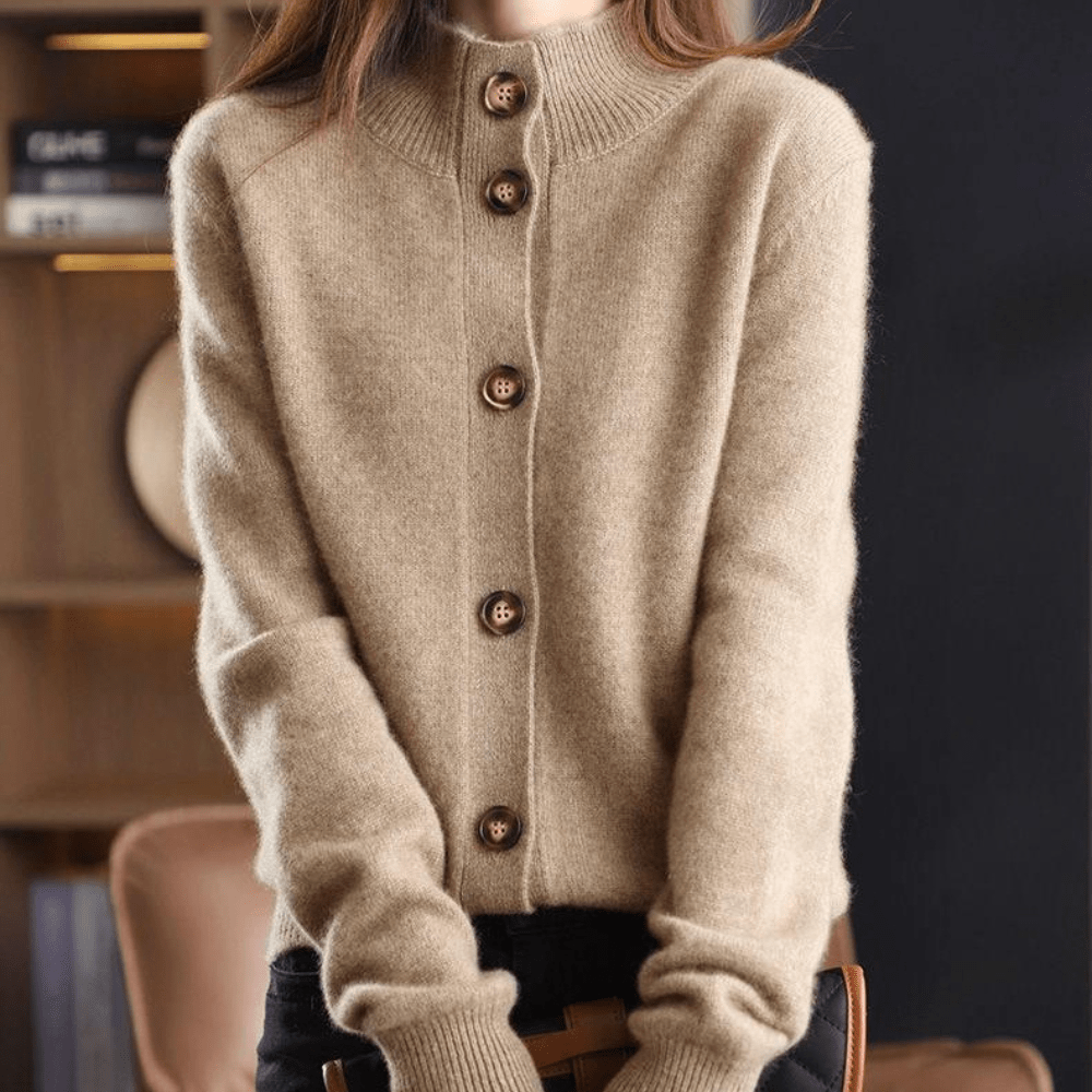 Anny - Luxe Kasjmier Gebreide Cardigan