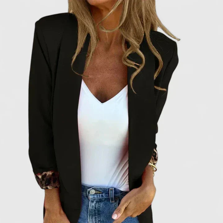 HERFST – KLASSIEKE RODE OPEN BLAZER