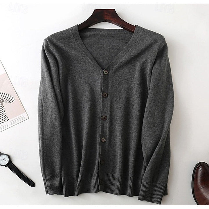 Callahan | Verfijnde V-Hals Cardigan