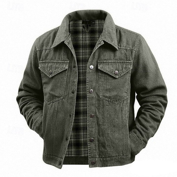 Harrison Ridge | Robuuste Voering Trucker Jas