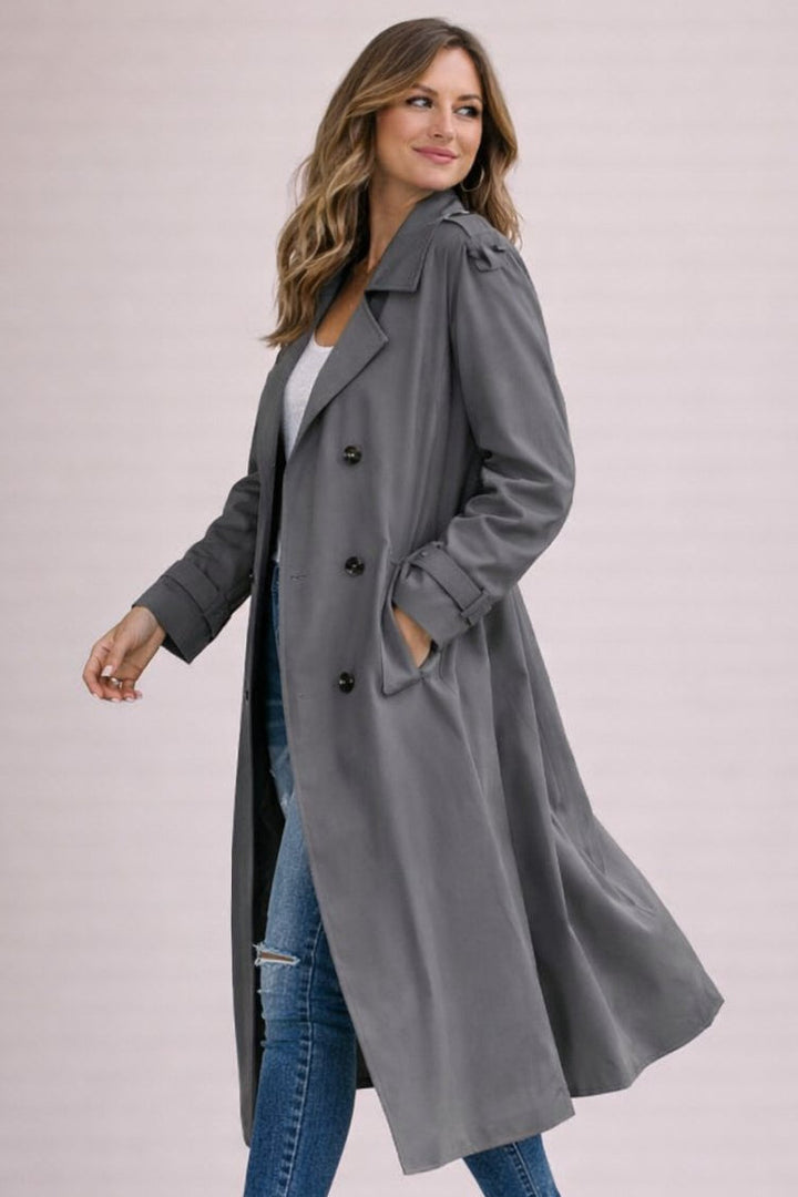 Irem | Gelaagde Ceintuur Trenchcoat
