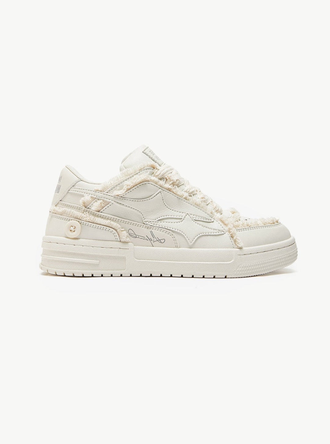 Dames Vintage Denim Platform Sneakers