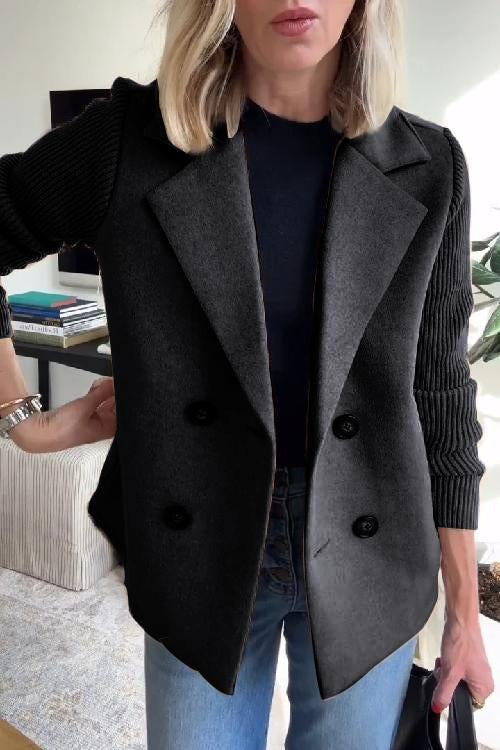 CHLOE – MODERN BREI-MOUW BLAZER