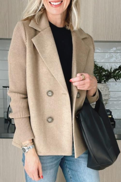 Alesia - Stijlvolle Casual Knop Blazer