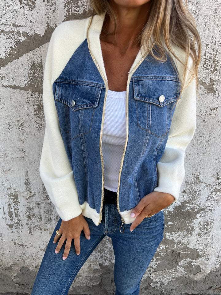 Zoe - Stijlvolle Denim Jast