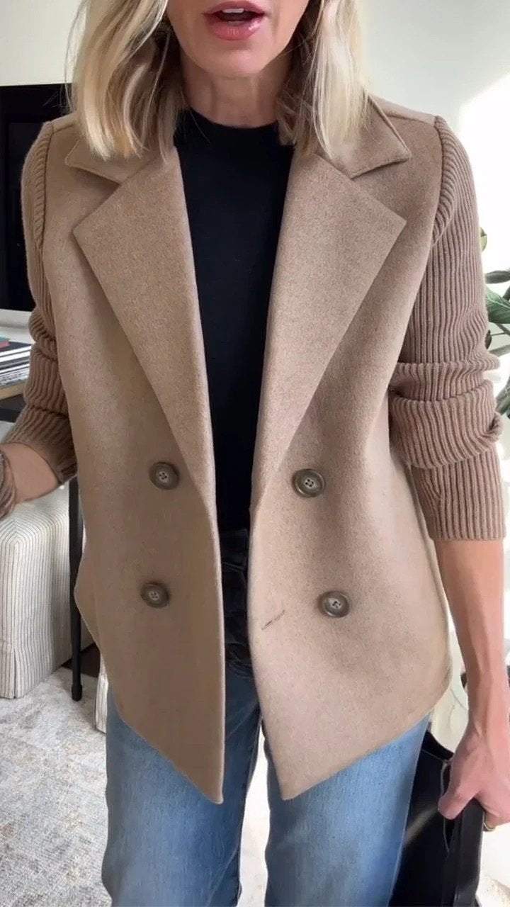 Alesia - Stijlvolle Casual Knop Blazer