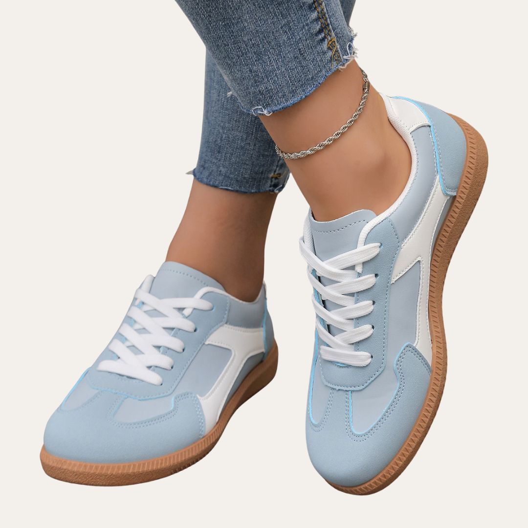 Lichtgewicht Sneakers Vrouwen met Veters en Anti Slip Zool