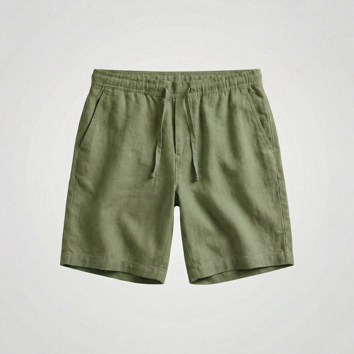 Linnen Shorts Heren Casual Zomer