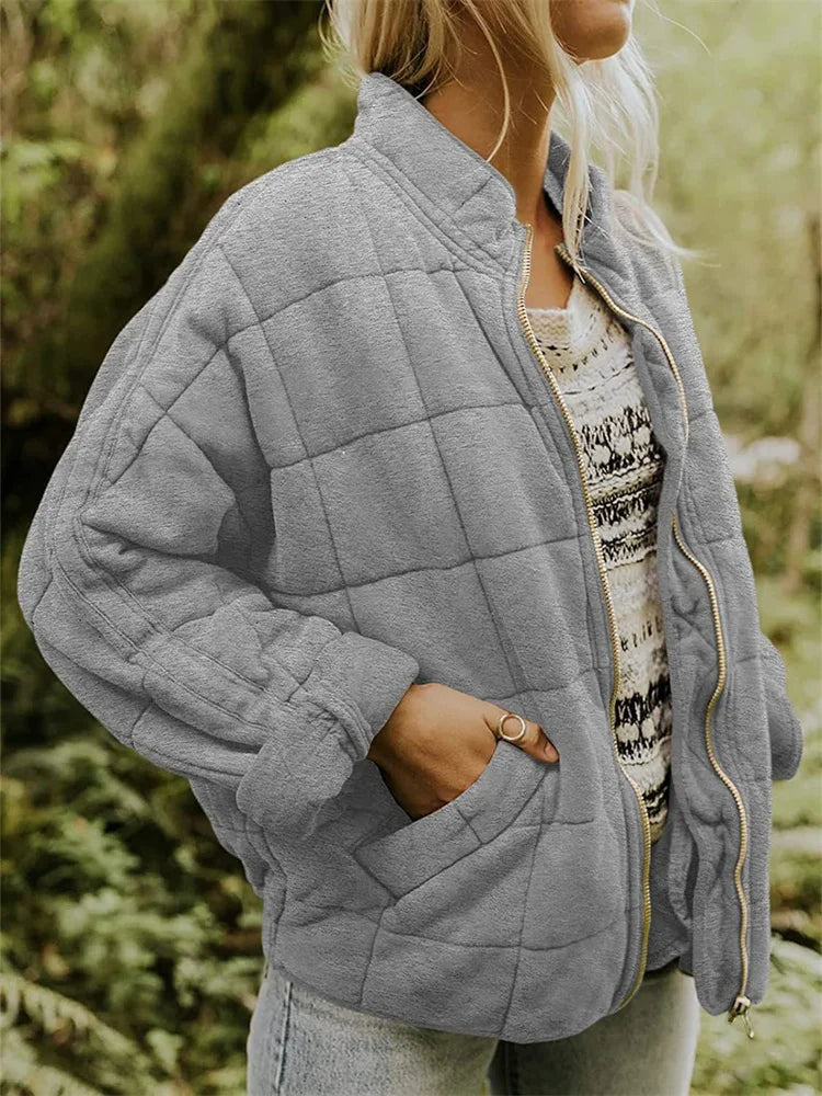 Mara | Zip-Up Poised Chic Jas