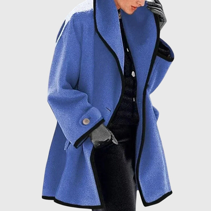 Maria | Lange Tailored Verfijnde Jas
