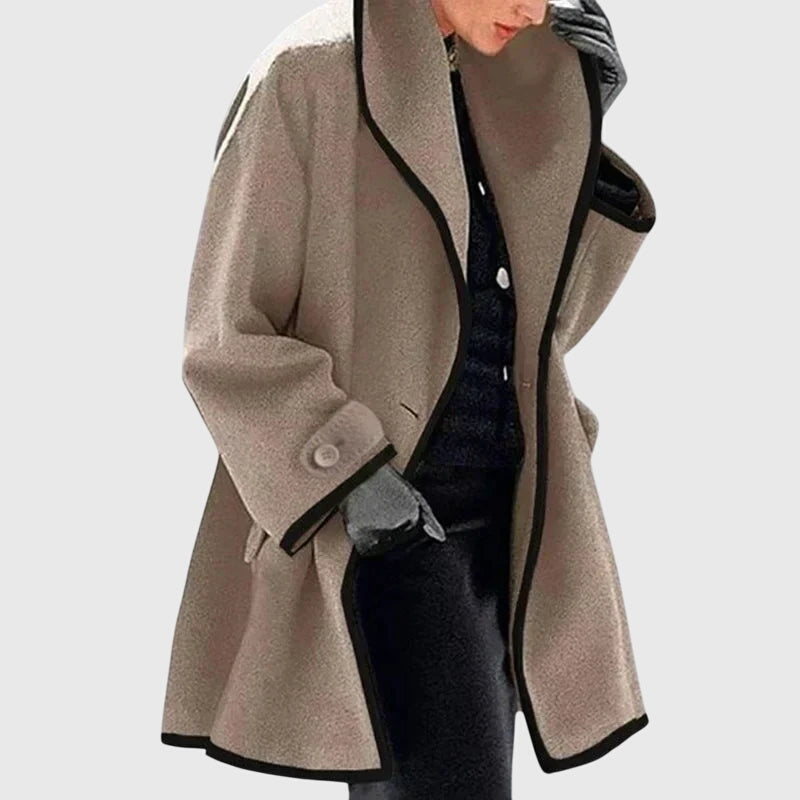 Maria | Lange Tailored Verfijnde Jas