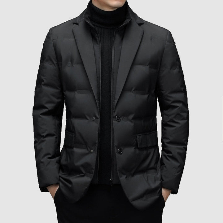 Maurits | Luxe heren gevoerde parka coat