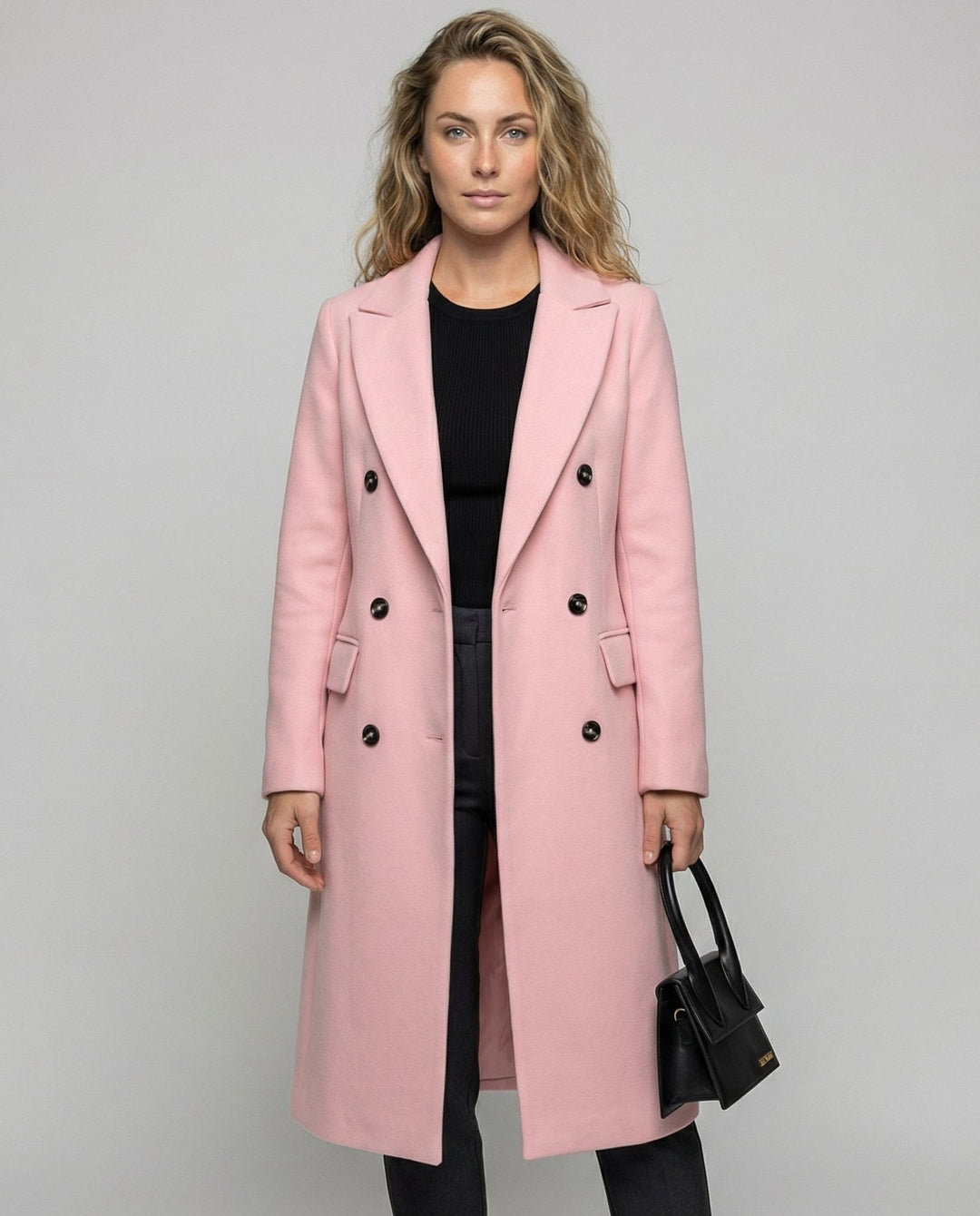 Melis | Chic Trenchcoat met Notch-Lapel en Kap