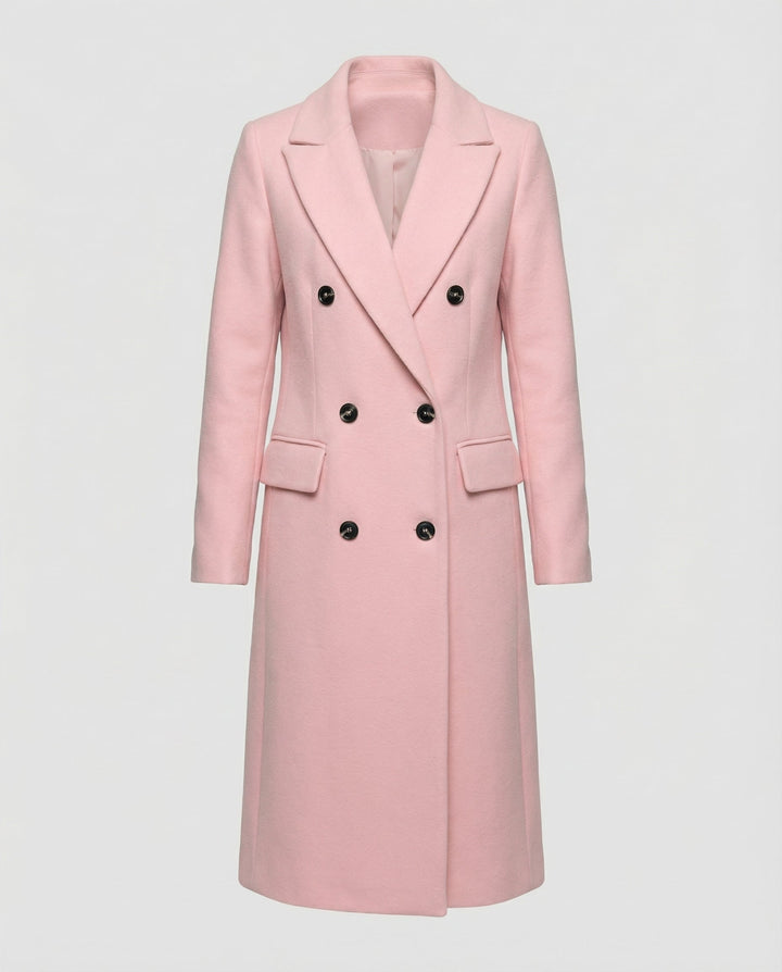 Melis | Chic Trenchcoat met Notch-Lapel en Kap
