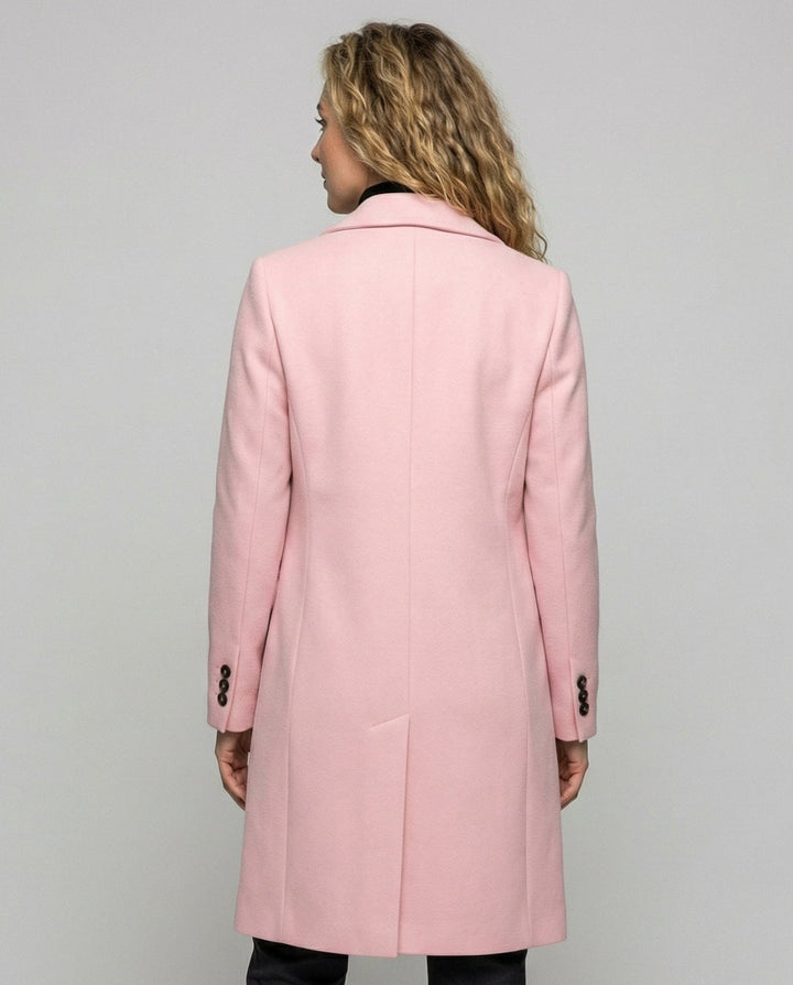 Melis | Chic Trenchcoat met Notch-Lapel en Kap