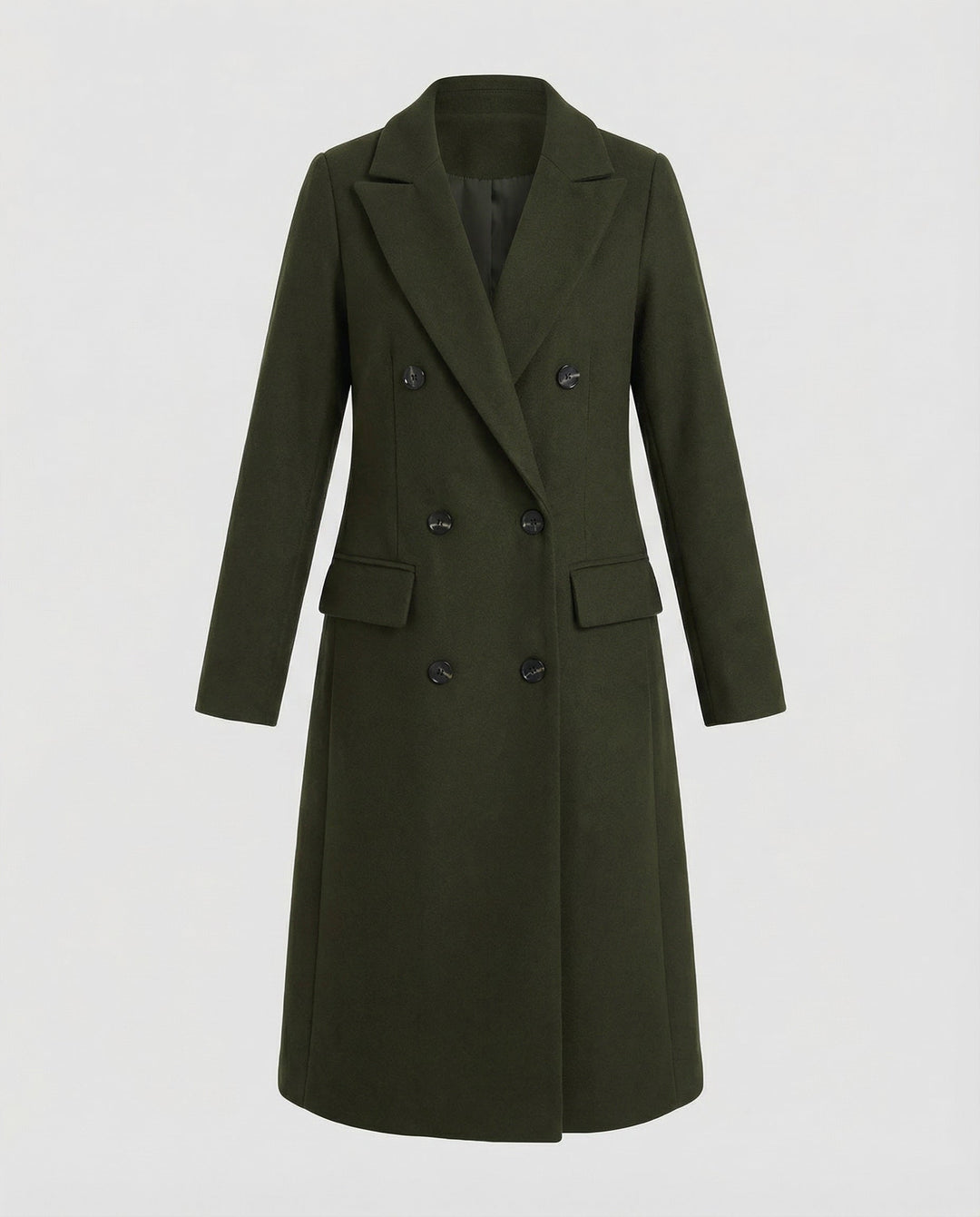 Melis | Chic Trenchcoat met Notch-Lapel en Kap