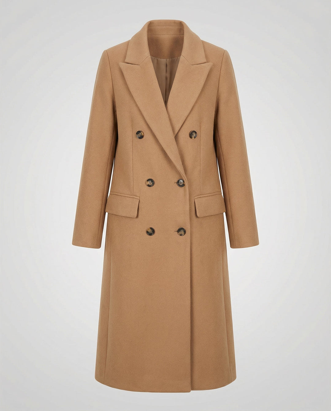 Melis | Chic Trenchcoat met Notch-Lapel en Kap