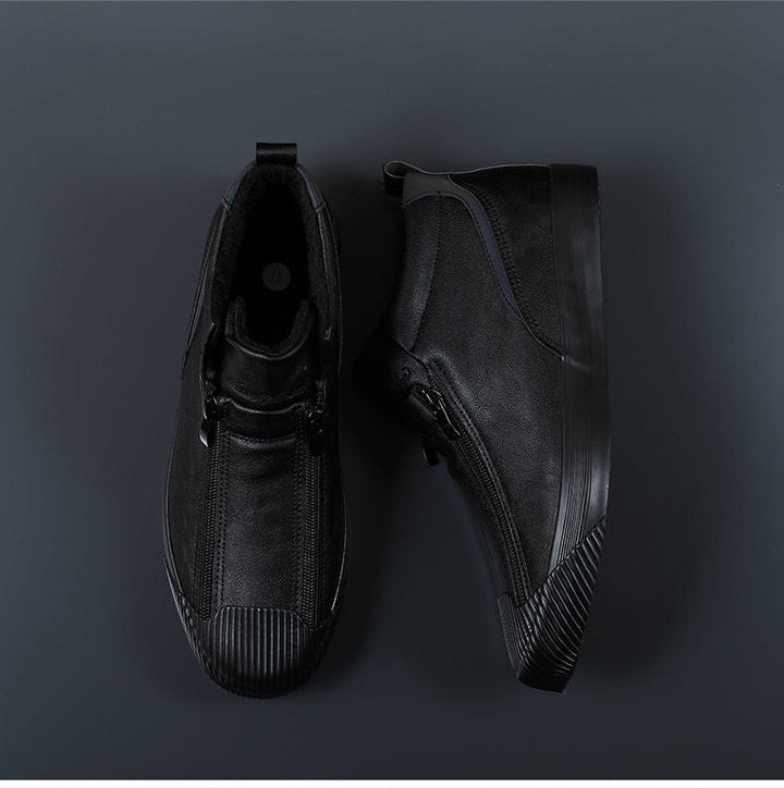 Heren Sneakers met Rits en Comfort – Noah