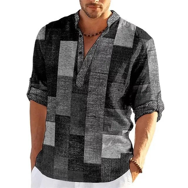 Milander | Heren Poloshirt met 3D Print