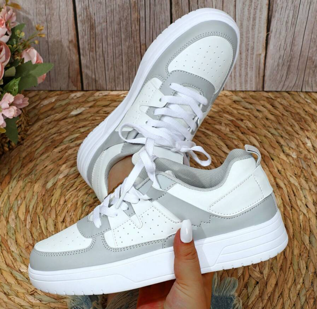 Trendy Dames Sneakers Met Comfortabele Pasvorm Voor Elke Dag