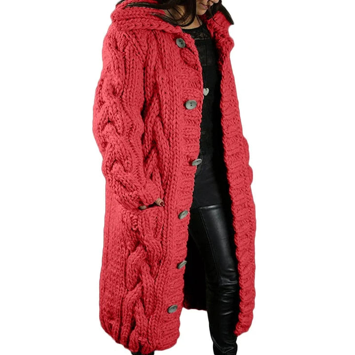 Nina | Stijlvol Dik Gebreid Dames Vest