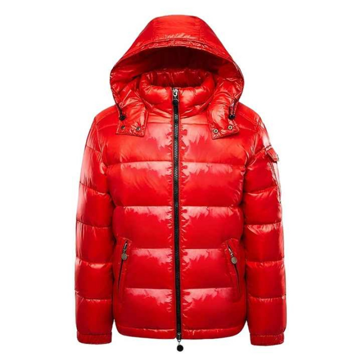 Noa | Glanzend pufferjack