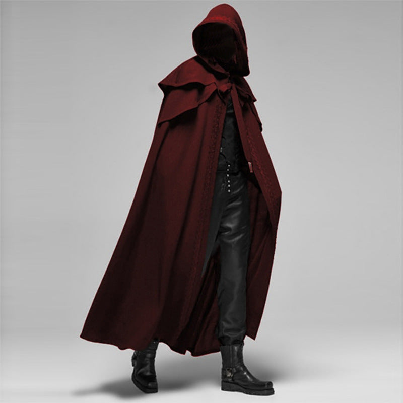Noa | Gotische cape met capuchon