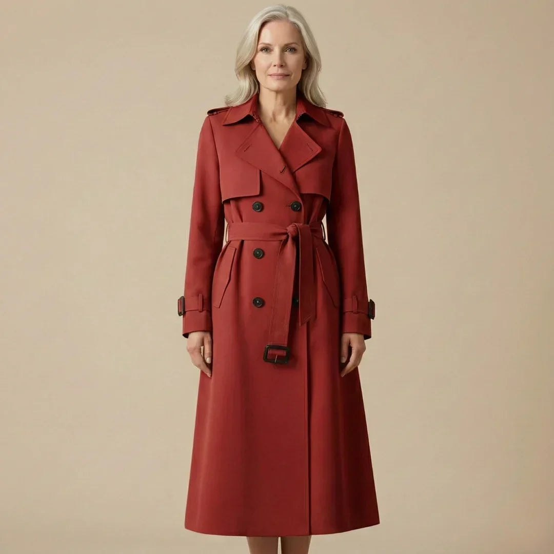Orlaith | Gelaagde Dubbelzijdige Trenchcoat