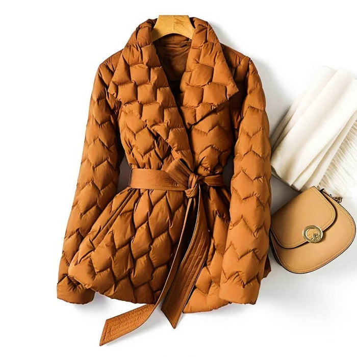 Reina – Stijlvolle Gequilt Donsjas