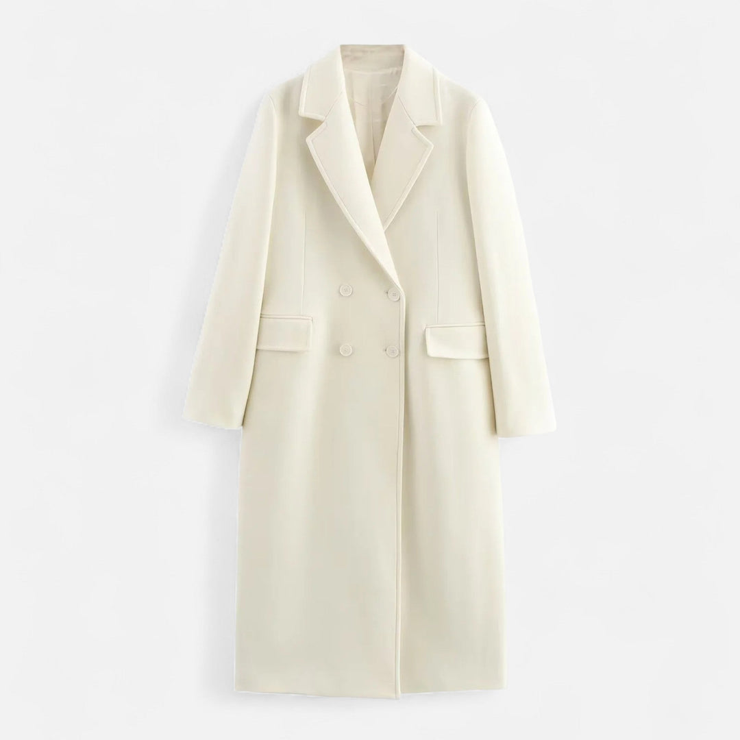Cordelia | Notch-Lapel Dubbelzijdige Tijdloze Trenchcoat