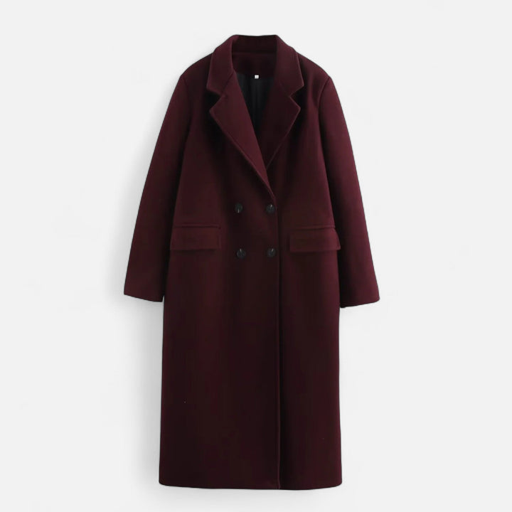 Cordelia | Notch-Lapel Dubbelzijdige Tijdloze Trenchcoat
