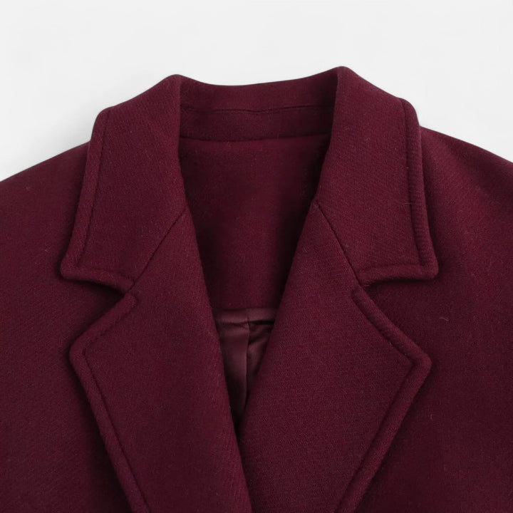 Cordelia | Notch-Lapel Dubbelzijdige Tijdloze Trenchcoat