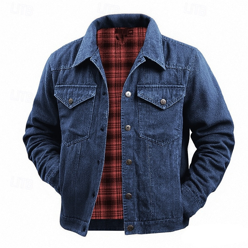 Harrison Ridge | Robuuste Voering Trucker Jas