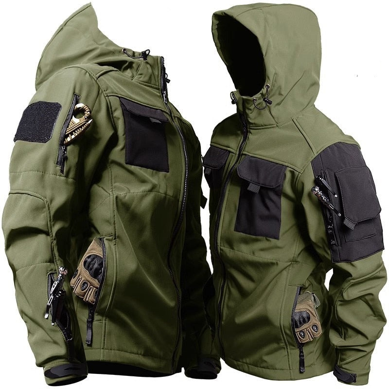 Ruben | Waterdicht unisex tactisch softshell jack