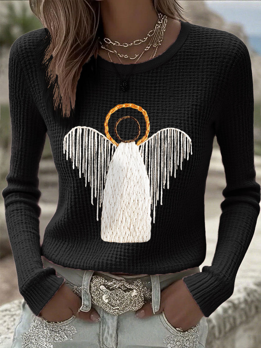 Dames Kerst Jezus Kribbe Tops