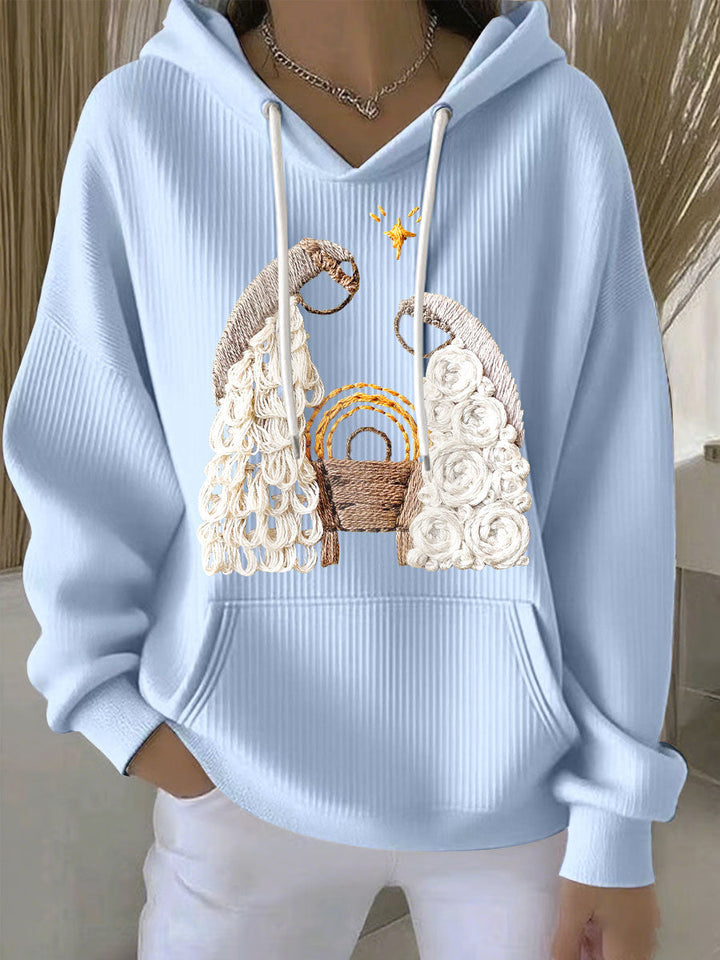 Dames Kerst Jezus Geboorte Hoodies