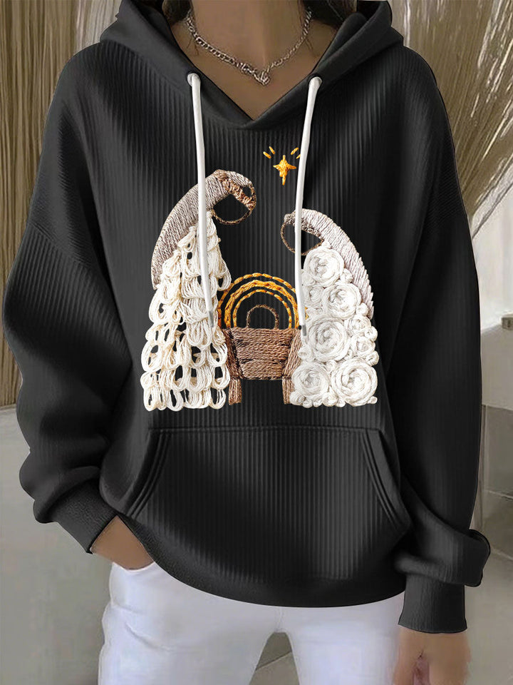 Dames Kerst Jezus Geboorte Hoodies